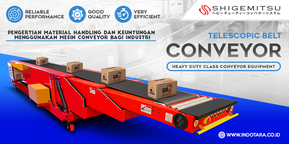 Mesin Conveyor Bagi Industri